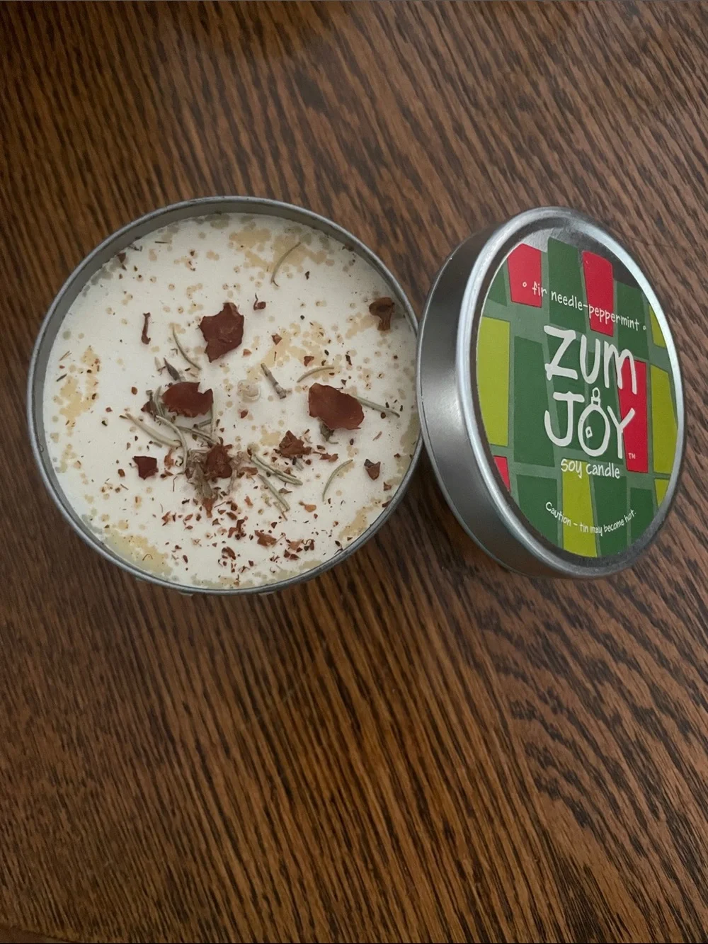 Indigo Wild-Zum Vintage Zum Joy Fir needle-Peppermint Soy Candle